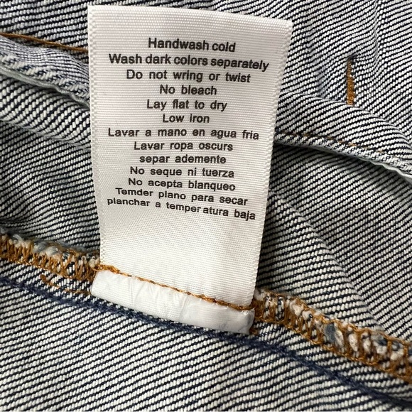 Judy Blue Katie Fringe Denim Jean Jacket Women’s Sz S NWT - Picture 7 of 10